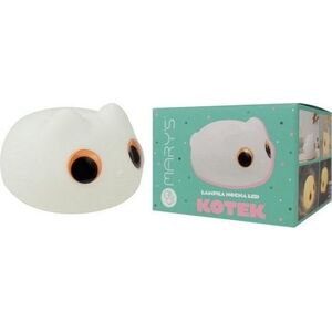 Lampka nocna LED kotek