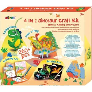 Zestaw do robienia Dinozaurów 4w1