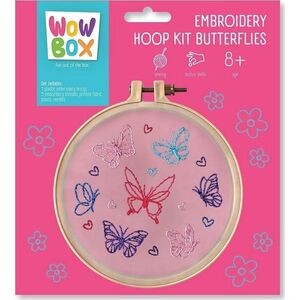 Wow Box. Zestaw do haftowania Motylki