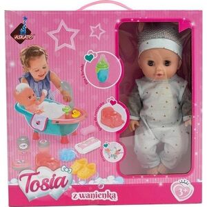 ML ASKATO Lalka Tosia z wanienką