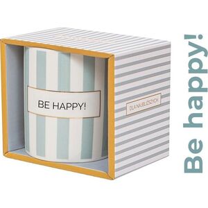 Kubek prezentowy z napisem Be happy!