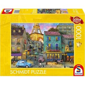 Puzzle PQ 1000 Ulice Paryża Francja G3
