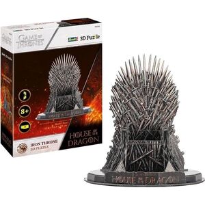 Puzzle 3D 39 Ród Smoka - Żelazny Tron
