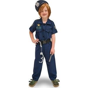 Strój policjant rozm. 116-128cm EDUKAMP