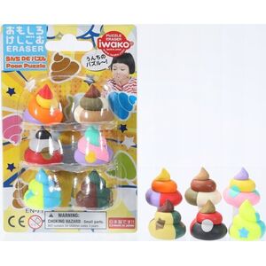 Zestaw gumki do ścierania puzzle Unchi Puzzle