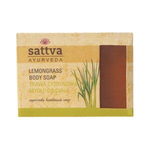 Sattva MYDŁO W KOSTCE DO CIAŁA TRAWA CYTRYNOWA 125 g SATTVA