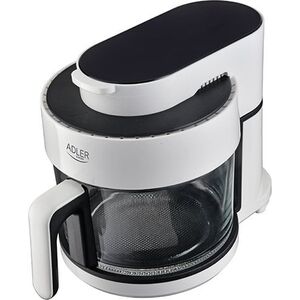 Adler Air Fryer Oven with Glass Bowl | AD 6316 | Power 1200 W | Capacity 3 L | Convection | White/Black