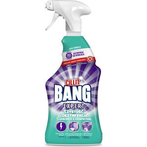 Cilit Bang Expert Czystość i Połysk - Spray do czyszczenia łazienki - 750 ml