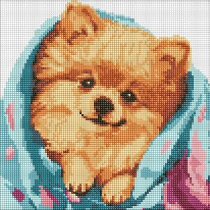 Norimpex Diamentowa mozaika - Szczę¶liwy szpic 30x30cm