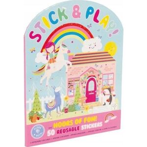 Melissa & Doug Naklejki wielokrotnego użytku tęczowe wróżki