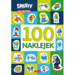 HarperCollins 100 naklejek Smerfy nowe przygody 86404