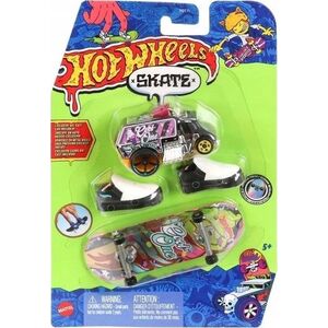 Mattel Hot Wheels Skate Deskorolka + buty + auto HVK46