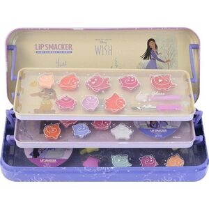 Disney Wish Makeup Case Triple Layer Beauty Tin zestaw kosmetyków do makijażu dla dzieci