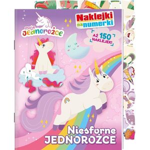 Moje Jednorożce. Naklejki na numerki cz.2