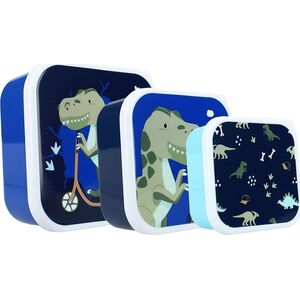 Śniadaniówka 3w1 Dino Navy Pret