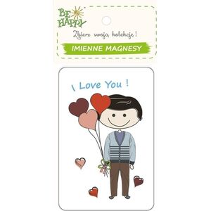 Magnes na lodówkę I love You