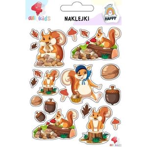 Naklejki dla dzieci Wiewiórki
