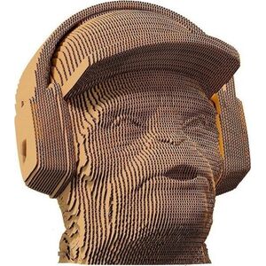Puzzle 3D kartonowe - Three Wise Monkeys, Hear NE