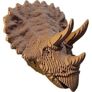 Puzzle ścienne 3D kartonowe - Triceratops