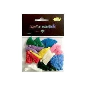 Frędzle w intensywnych kolorach 3cm 20szt