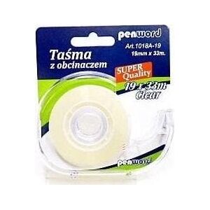 Taśma biurowa z obcinaczem 19mmx33m