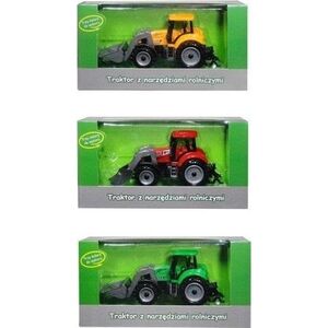 Traktor z maszyną MIX