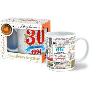 Kubek Premium Q Urodziny 30 (roczniki)