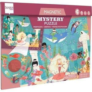 Puzzle magnetyczne i gra 2w1 Syrenki
