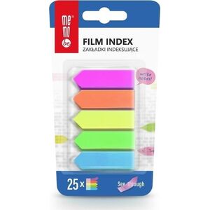 Zakładki indeksujące 12x45mm 5x25szt MemoBe