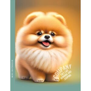 Notatnik 128x165/64K linia pies chow-chow FRESH