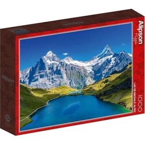 Puzzle 1000 Jezioro Bachalp, Alpy