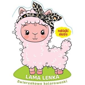 Zwierzakowe kolorowanki. Lama Lenka
