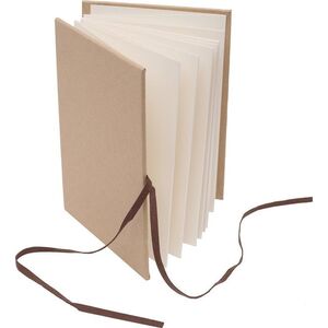Album harmonijka 17,5x11,5cm kraft 18 kartek