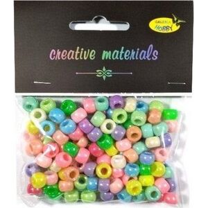 Koraliki perłowe pastelowe 6mm 36g ok.150szt