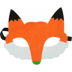 Filcowa maska zwierzątka - lis