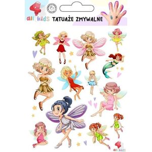 Tatuaże zmywalne dla dzieci Wróżki czarodziejki
