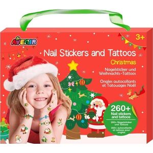 Naklejki na paznokcie i tatuaże - Christmas