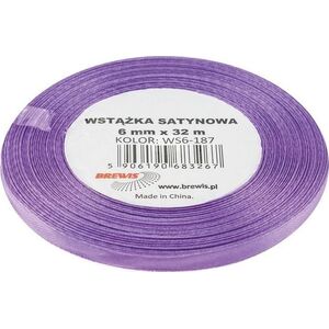 Wstążka satynowa lawendowy 6mmx32m