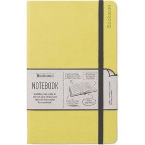 Bookaroo Notatnik Journal A5 - Limonkowy