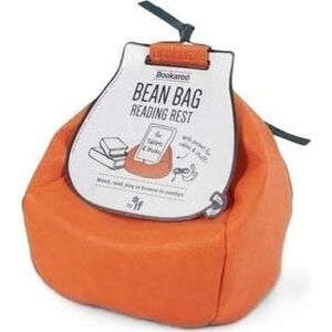 Bean Bag Pufa z kieszonką pod książkę/tablet pomar
