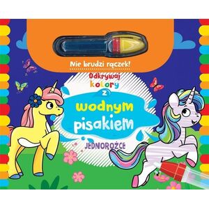 Teka Odkrywaj kolory z wodnym pisakiem Jednorożce