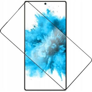 Fixed Screen protector | Samsung | Galaxy S25 Ultra | Tempered glass | Juodas | Full Cover 2.5D