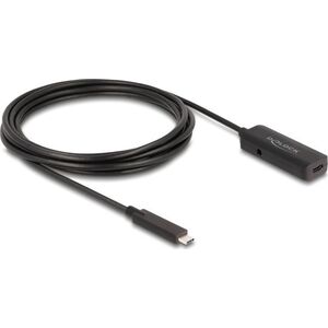 DeLOCK 80027 kabel USB 3 m USB C Czarny