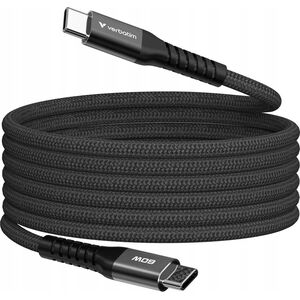 Verbatim 31859 kabel USB USB 2.0 1,2 m USB C Czarny