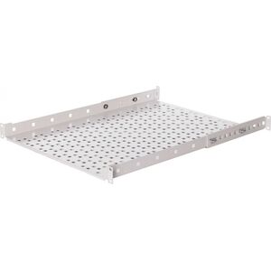 NetRack Półka 19'' 1 U/350mm Wsporniki Szara (119-100-350-021)