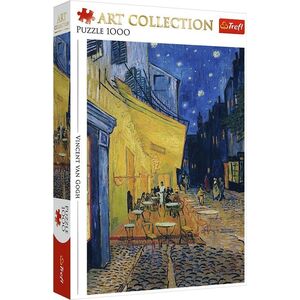 Puzzle 1000 elementów Art Collection Taras kawiarni w nocy Trefl