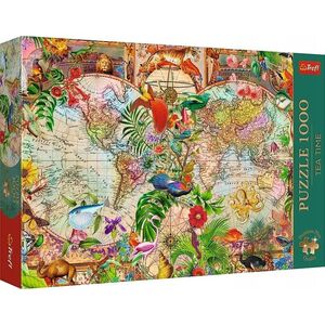 PUZZLE 1000 PremPlus TeaTime Antyczna mapa...12077