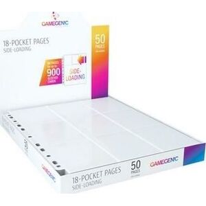 Rebel Gamegenic:18-Pocket Pages Sideloading-White(50szt)