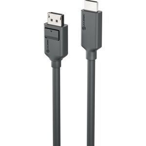Kabel Alogic Alogic DisplayPort Kabel DPort -> HDMI4K  M/M 2m     schwarz