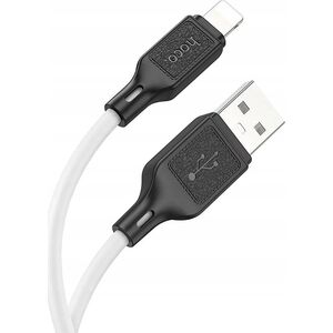 Kabel USB Hoco HOCO kabel USB A do Lightning 2,4A X90 1 m biały